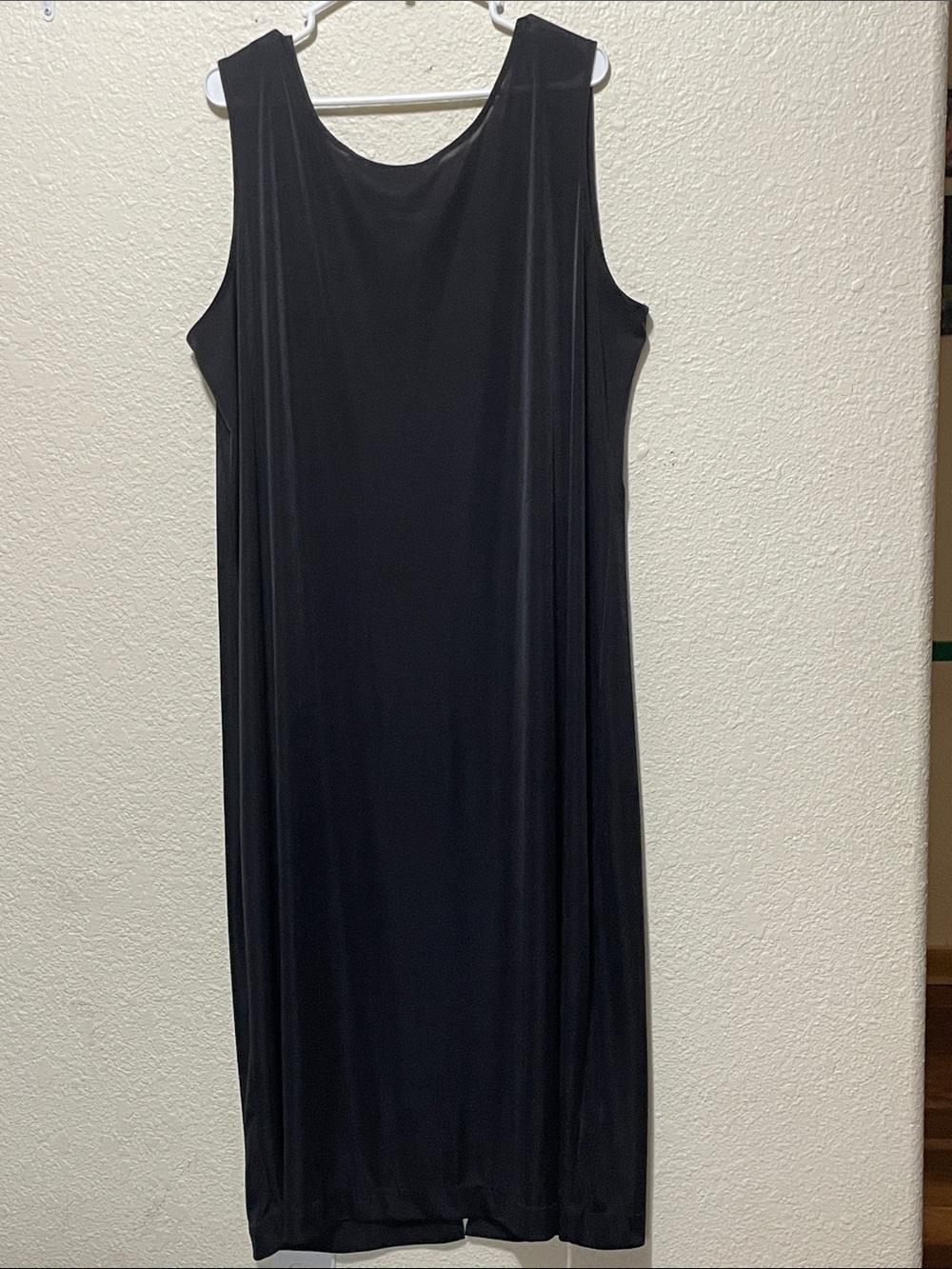 Alfred Dunner Women's Black Dress/ Slip/Chemise. Stretch Fabric. Good Condition.